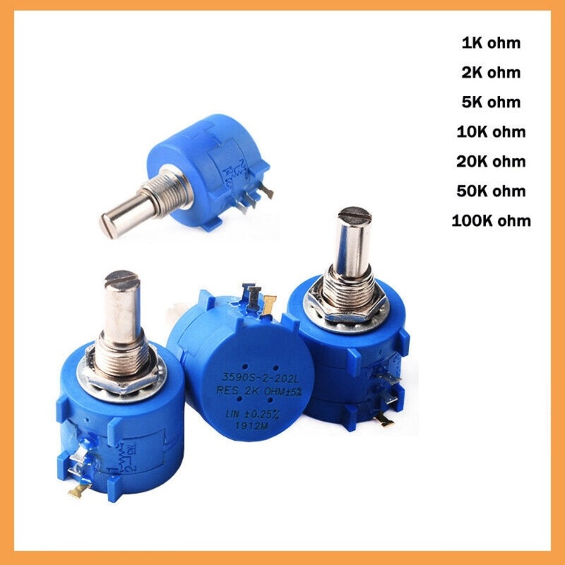 3590S-2 Precision Multiturn Potentiometer