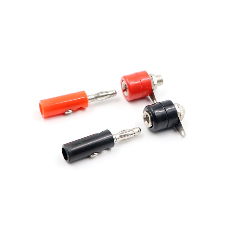 [Type 1] 4mm Banana Jack Plug Connector & Socket