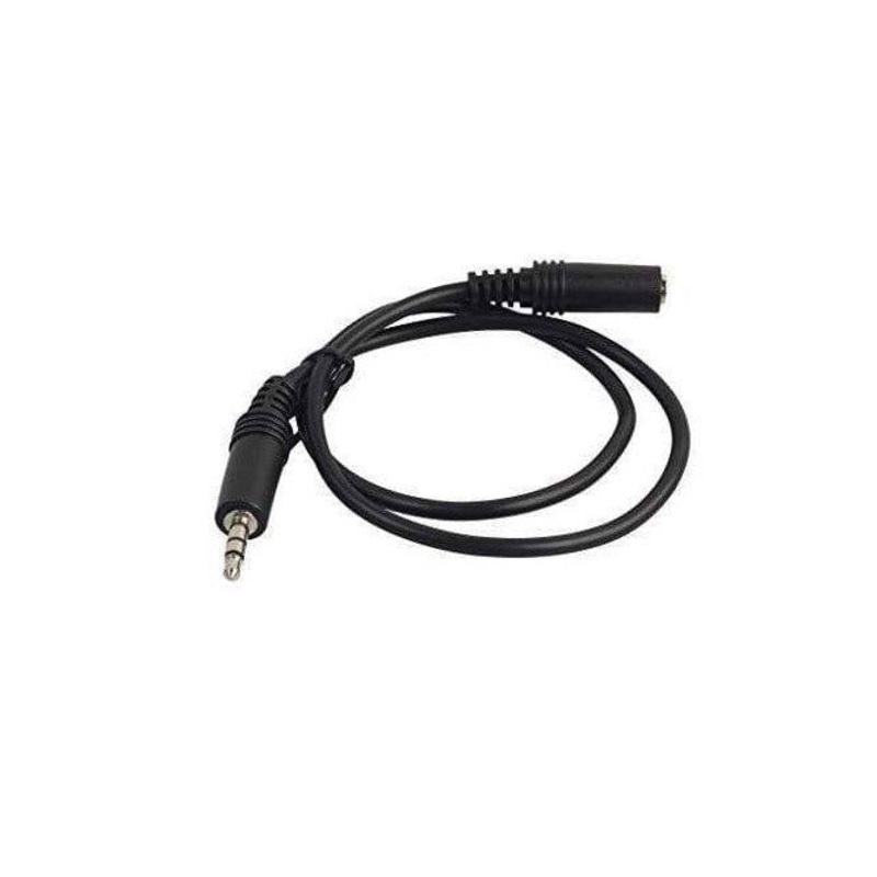 3.5mm Stereo Male To Female AUX Cable – 60cm