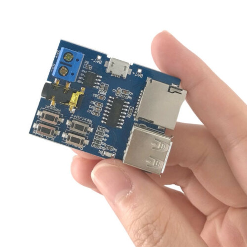 TF Card U Disk MP3 Format Decoder Board Module/Audio Player