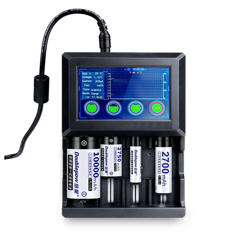 Nokoser: Touching Color Screen Intelligent Battery Charger and Tester