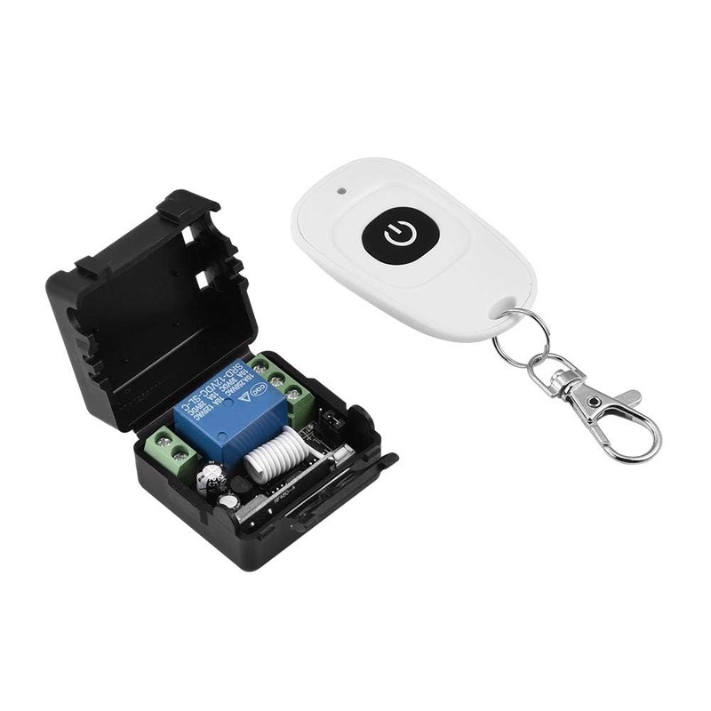 [Combo 4] DC 12V Wireless Remote Switch Single Channel Relay Module RF Wireless Receiver + Remote Control Transmitter