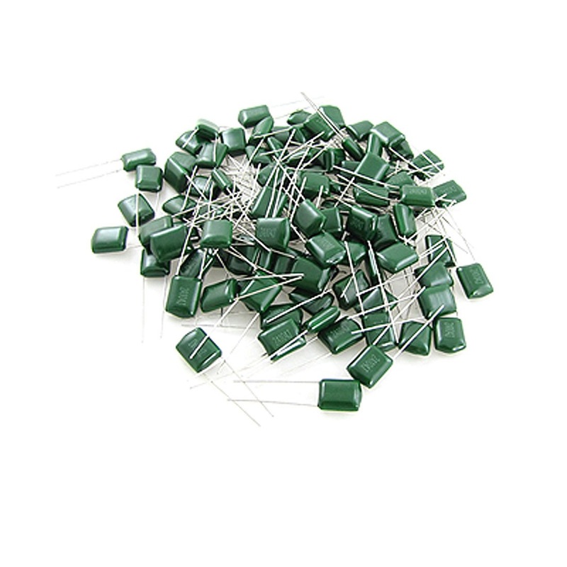 Multi-Layer Mylar Capacitors|104 | 0.1uF | 100nF|223 |  0.022uF | 22nF|Pack of 10|Pack of 100|Pack of 1000