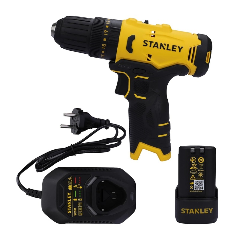 STANLEY SCH10D (12V) Brushed Cordless Hammer Drill Driver