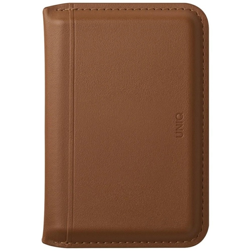 Uniq Lyden DS RFID Magnetic Wallet med telefonstativ – brun