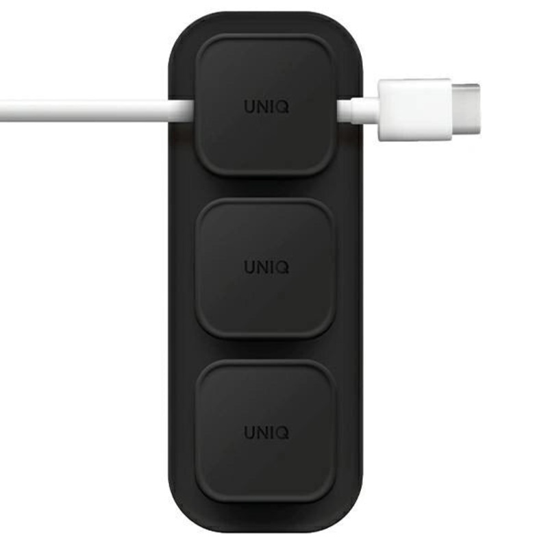 Uniq Pod Mag magnetiske kabler + basis mrkegr/trkul mrkegr