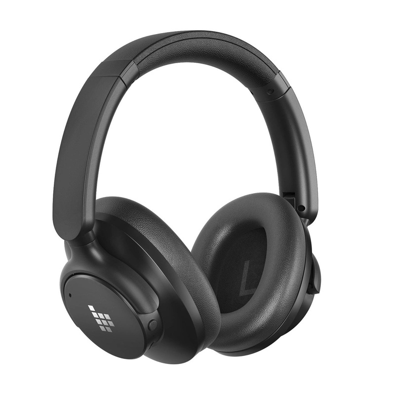 Tronsmart Sounfii Q20 ANC On-Ear Bluetooth 5.3 Trdlse hovedtelefoner – sort