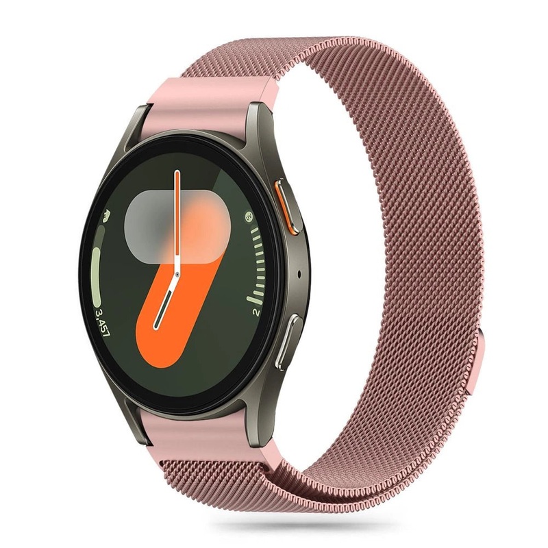 Tech-Protect MilaneseBand til Samsung Galaxy Watch 4 / 5 / 5 Pro / 6 / 7 / FE – Pink
