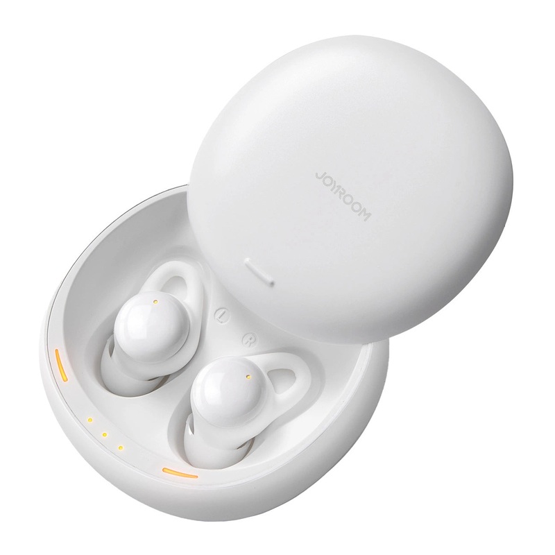 TWS Joyroom JR-TS2 Cozydots Series trdlse hovedtelefoner med aktiv stjreduktion, Bluetooth 5.3 – hvid