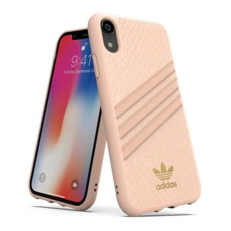 Adidas OR Moulded Case Snake til iPhone Xr – Pink