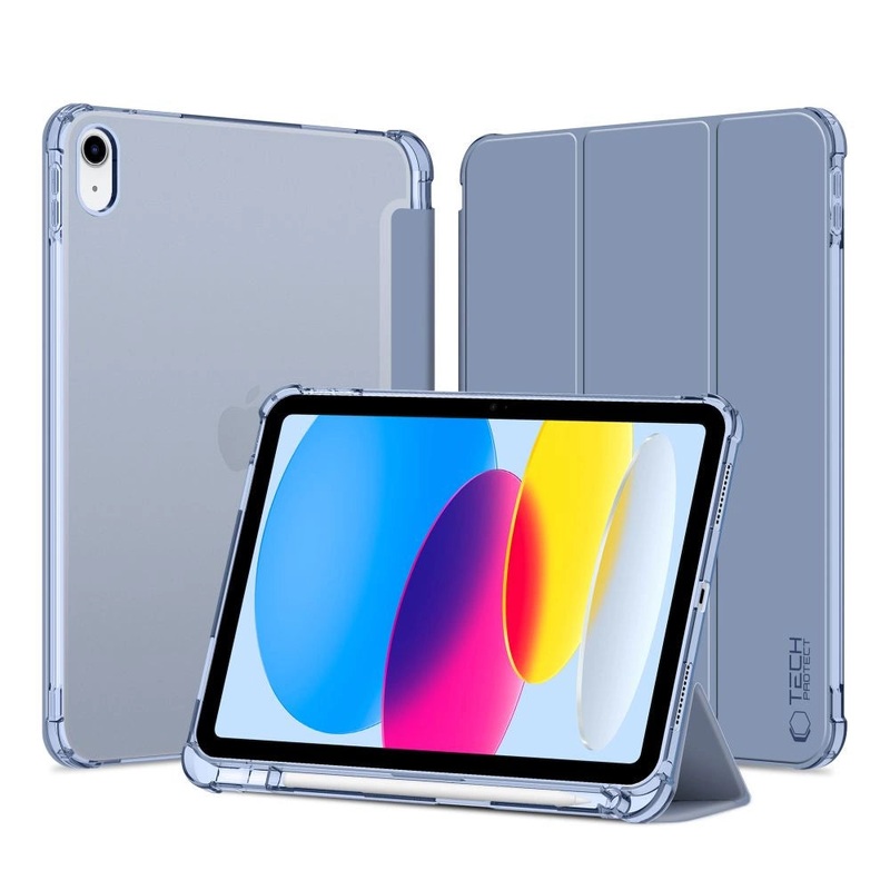 Tech-Protect SC Pen Hybrid Case til iPad 10 / 2022 – Bl – Transparent