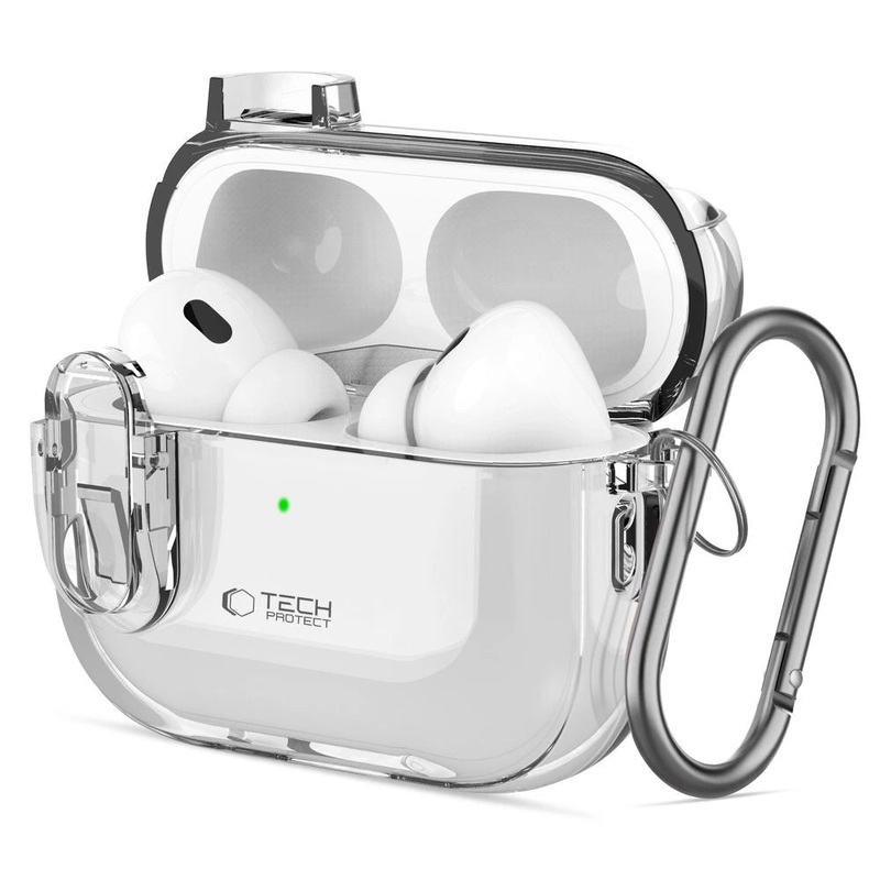 Tech-Protect Slim Hook Case til AirPods 1 / 2 – Klar