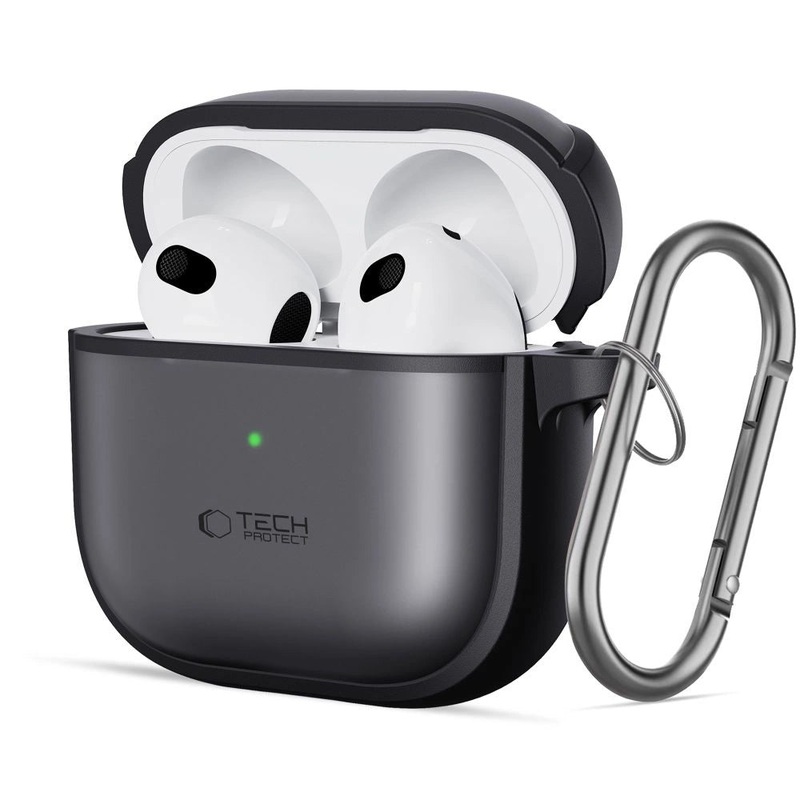 Tech-Protect Slim Hook Case til AirPods 4 – sort