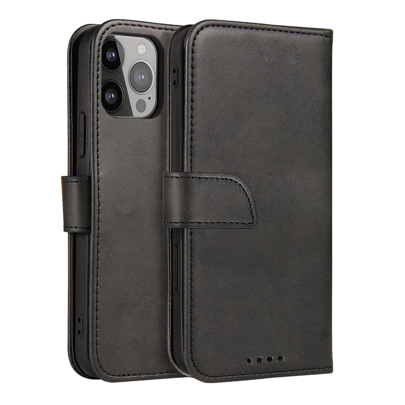 Magnetfoder med flip til Samsung Galaxy S25 – sort