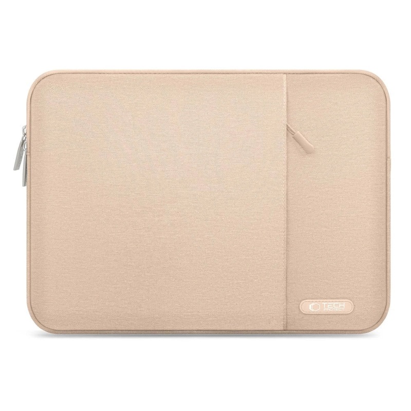 Tech-Protect Sleeve Laptop 13-14 Case – Beige