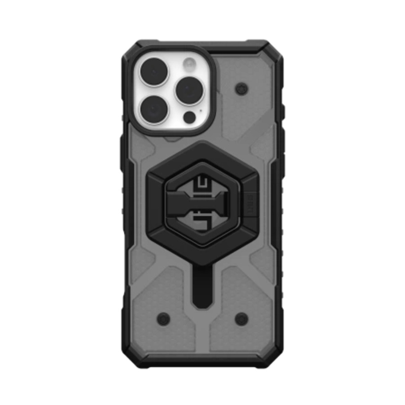 UAG Pathfinder Clear Magsafe Bundle Case med Magnetisk Ring Stand til iPhone 16 Pro Max – sort
