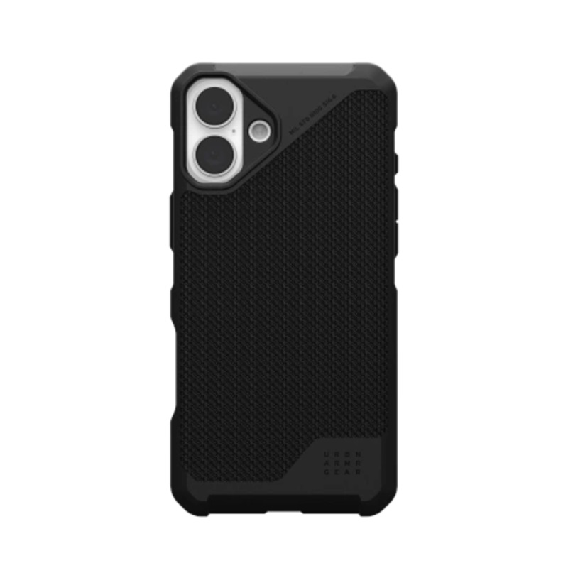 UAG Metropolis LT Magsafe iPhone 16 Plus-kasse – sort