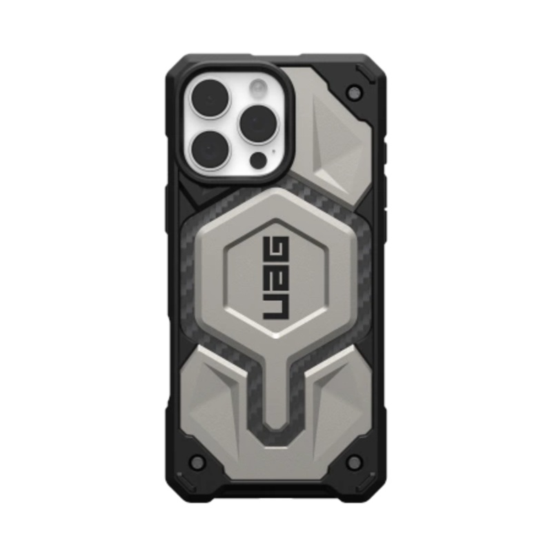 UAG Monarch Pro Case med MagSafe til iPhone 16 Pro Max – Titanium