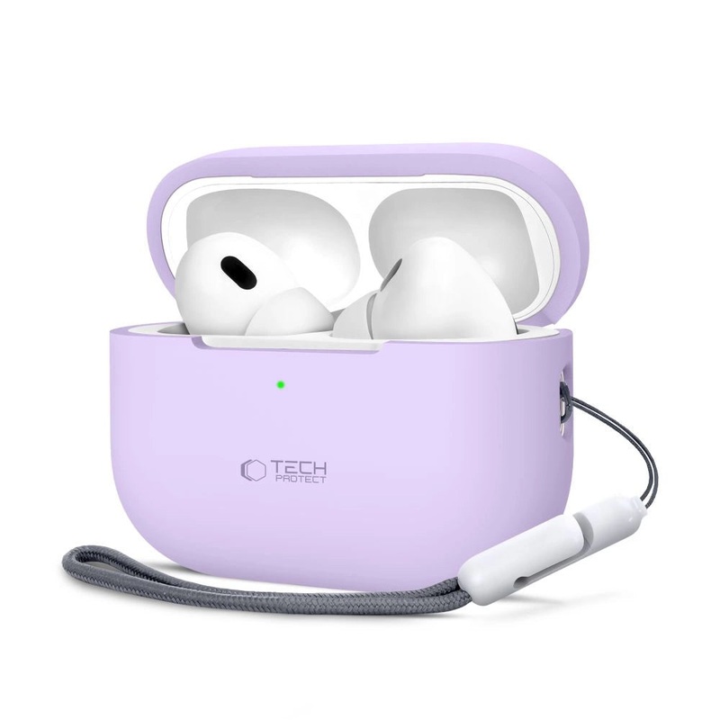 Tech-Protect Silicone Case til Apple AirPods Pro 1 / 2 – lilla